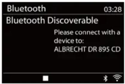 ALBRECHT DR 895 CD - Bluetooth-Modus - 1