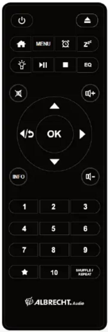 ALBRECHT DR 895 CD - Mando a distancia - 1