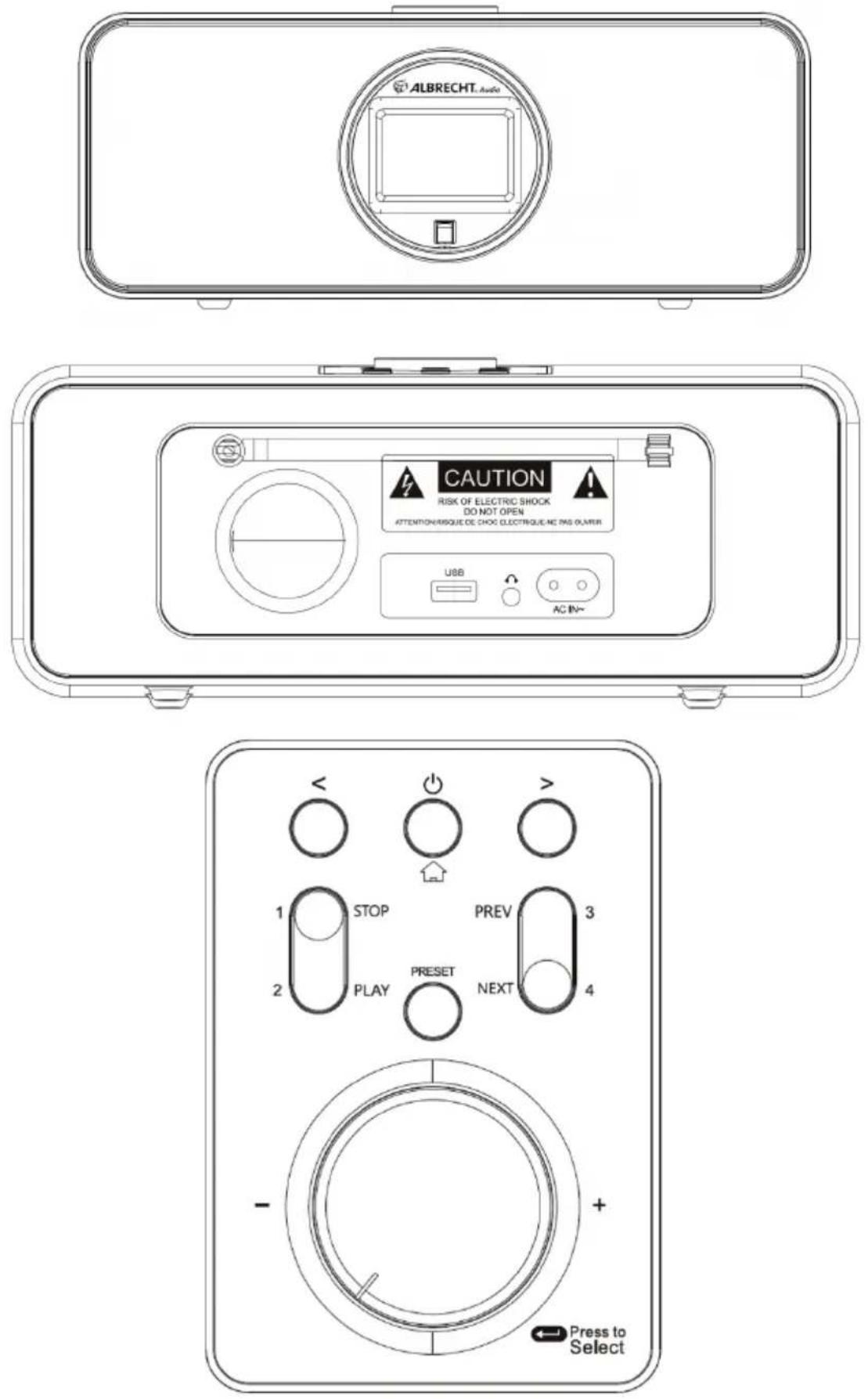 ALBRECHT DR 884 - Telecomando - 15