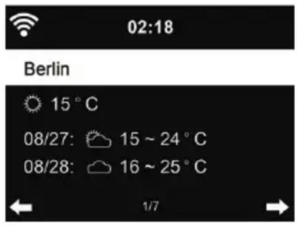 ALBRECHT DR 884 - Information météo - 1