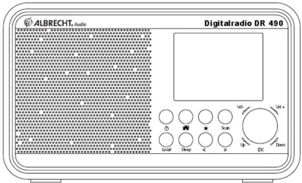 ALBRECHT DR 490 - Panoramica della radio DR 490 - 1