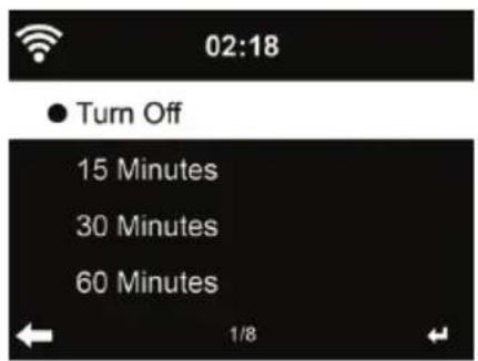 ALBRECHT DR 490 - Sleep timer - 1