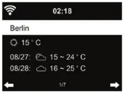 ALBRECHT DR 490 - Informations météo - 1