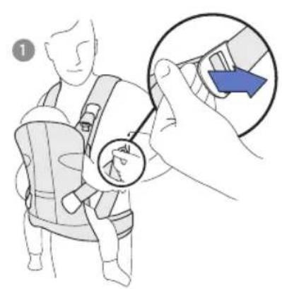 BabyBjörn Baby Carrier Free - Jak nosit dítě čelem od sebe - 3