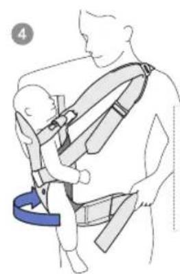 BabyBjörn Baby Carrier Free - Hogyan hordozza a hátán a gyermeket - 4