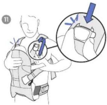 BabyBjörn Baby Carrier Free - 如何使用婴儿背袋 - 9
