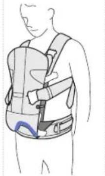BabyBjörn Baby Carrier Free - De onderdelen van de draagzak - 2