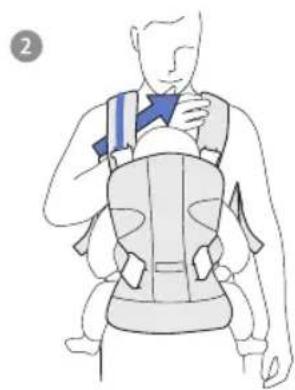 BabyBjörn Baby Carrier Free - Jak nosit dítě čelem od sebe - 4