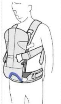 BabyBjörn Baby Carrier Free - Součásti nosítka na dítě - 2