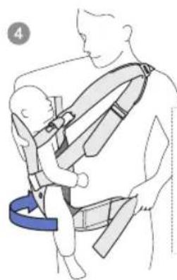 BabyBjörn Baby Carrier Free - Jak nosit dítě čelem od sebe - 6