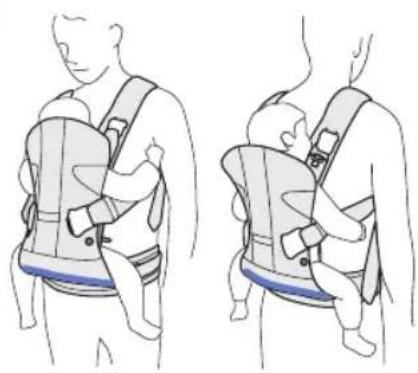 BabyBjörn Baby Carrier Free - Sådan vælger du benstilling - 2
