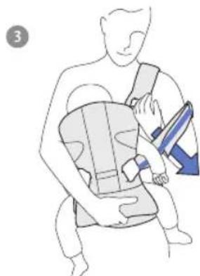 BabyBjörn Baby Carrier Free - 如何將寶寶揹在背上 - 2