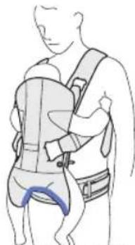BabyBjörn Baby Carrier Free - Posições de carregamento à frente e atrás - 2