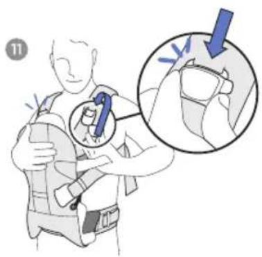 BabyBjörn Baby Carrier Free - 如何使用抱婴袋 - 8