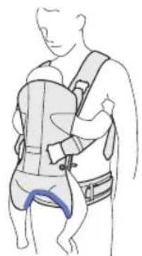 BabyBjörn Baby Carrier Free - Bærestillinger mage og rygg - 2