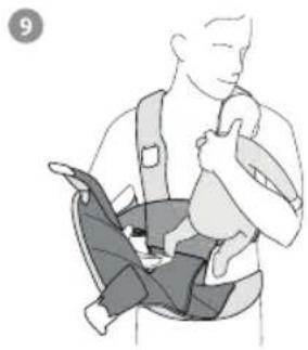 BabyBjörn Baby Carrier Free - 如何使用婴儿背袋 - 7