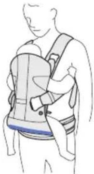 BabyBjörn Baby Carrier Free - A babahordozó részei - 4