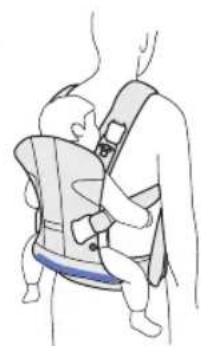 BabyBjörn Baby Carrier Free - Bærestillinger mage og rygg - 5