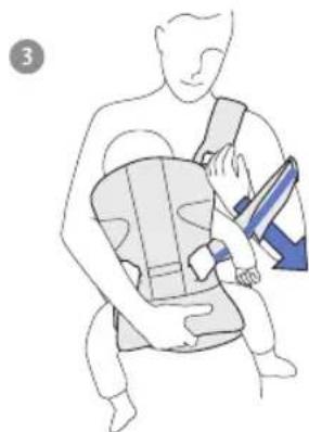 BabyBjörn Baby Carrier Free - How to carry your child on your back - 3