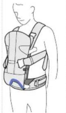 BabyBjörn Baby Carrier Free - Bärpositioner mage och rygg - 1