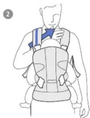 BabyBjörn Baby Carrier Free - 如何將寶寶揹在背上 - 1