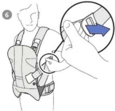 BabyBjörn Baby Carrier Free - Использование рюкзака-кенгуру - 6