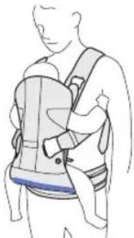 BabyBjörn Baby Carrier Free - 전후면 운반 위치 - 3