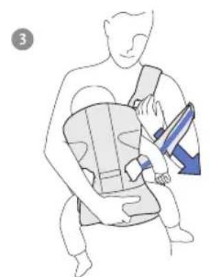 BabyBjörn Baby Carrier Free - Hogyan hordozza a hátán a gyermeket - 3