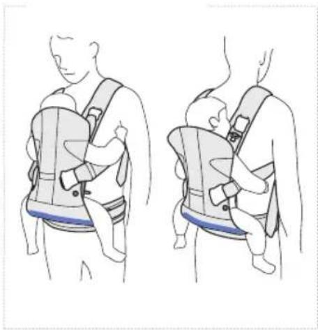 BabyBjörn Baby Carrier Free - How to choose leg position - 2