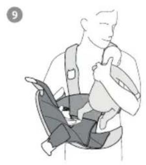 BabyBjörn Baby Carrier Free - 如何使用抱婴袋 - 6
