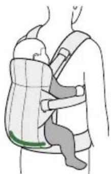 BabyBjörn Baby Carrier Harmony - POSEICONES DE USO:FRONTAL Y TRASERA - 4
