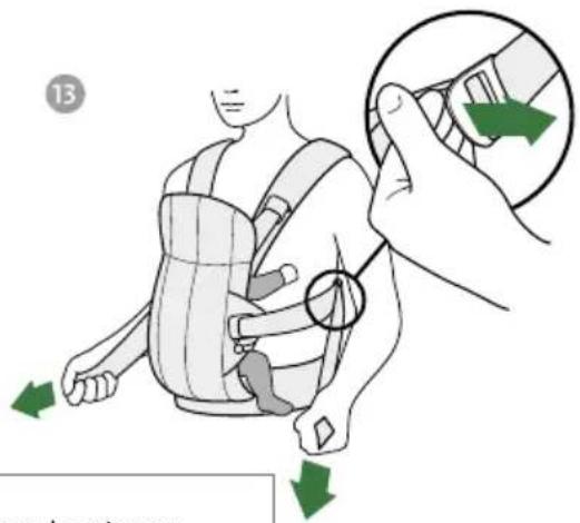 BabyBjörn Baby Carrier Harmony - POSICION CON EL SOPORTE PARA EL CUELLO DESPLEGADO - 4
