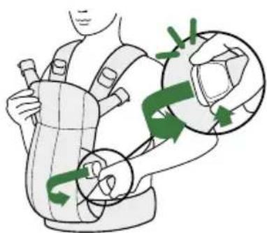 BabyBjörn Baby Carrier Harmony - Tournévers l'extérieur - 8