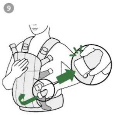 BabyBjörn Baby Carrier Harmony - UTILISATION DU PORTE-BEBE (SUIE) - 1