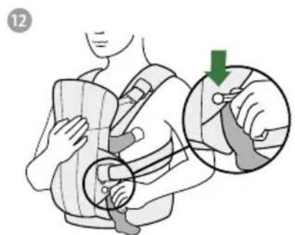 BabyBjörn Baby Carrier Harmony - POSICION CON EL SOPORTE PARA EL CUELLO DESPLEGADO - 3