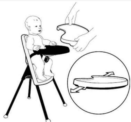 BabyBjörn High Chair - TOGLIERE IL BAMBINO DAL SEGGIOLONE - 3