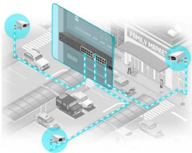 ENGENIUS ECS1008P - Advanced PoE Features Designing for Surveillance - 1