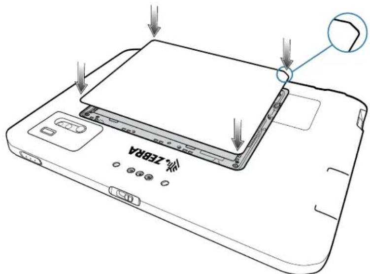 ZEBRA ET80 - Installation d'une carte nano SIM - 8