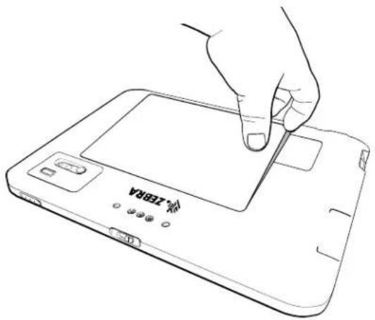 ZEBRA ET80 - Installation d'une carte nano SIM - 1