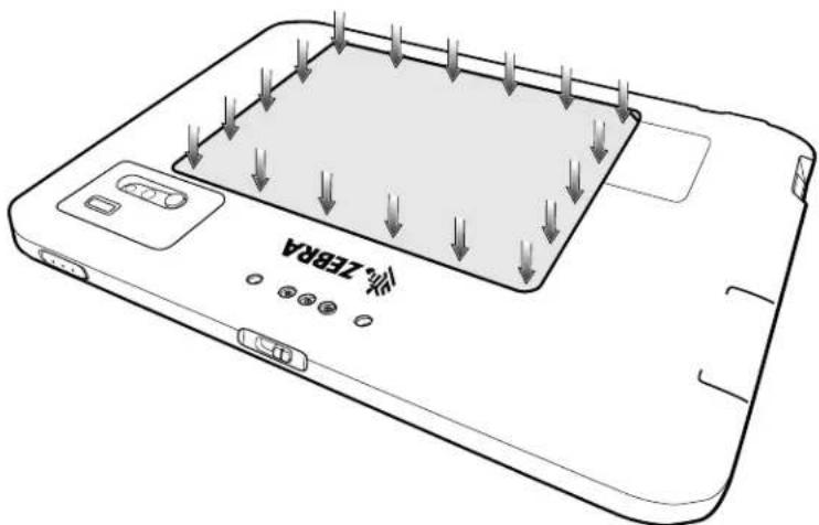 ZEBRA ET80 - Installation d'une carte nano SIM - 10