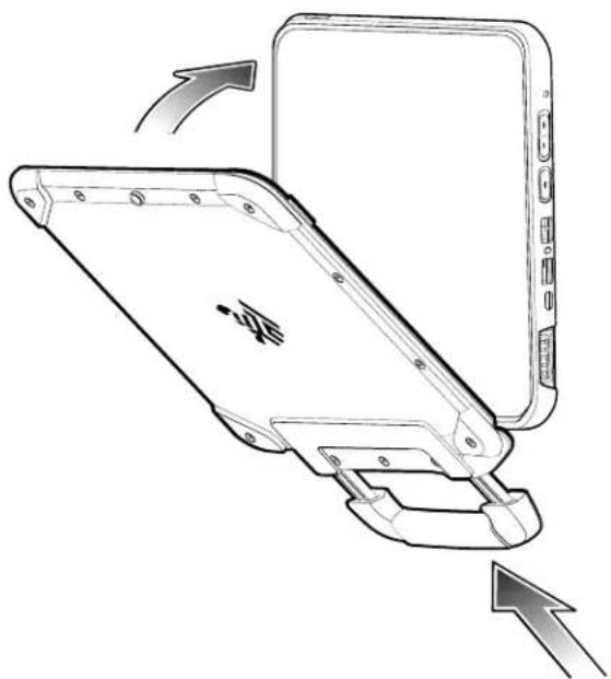 ZEBRA ET80 - Charge à l'aide de la station d'accueil - 1