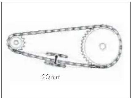 Beta ALP 200 (2004) - TENSIONING THE CHAIN - 2