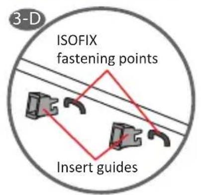 Foppapedretti Basix - Instalación de la base ISOFIX - 1