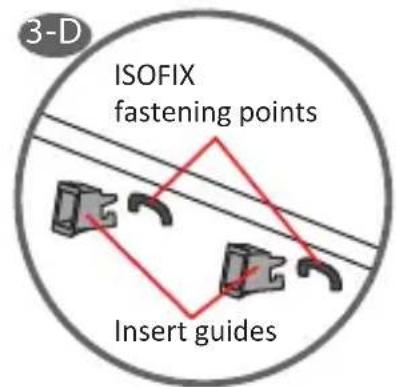 Foppapedretti Basix - Make sure that your vehicle has ISOFIX anchor points and is approved in the vehicle application list which is supplied with the base. - 1
