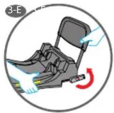 Foppapedretti Basix - Den Autositz mit dem ISOFIX-Adapter befestigen - 2