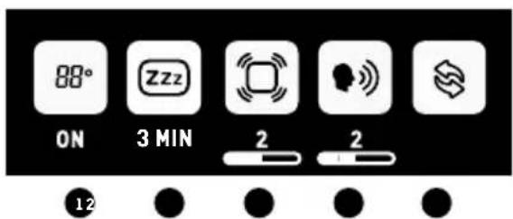 ANGELCARE AC527 - GENERAL SETTINGS MENU - 1