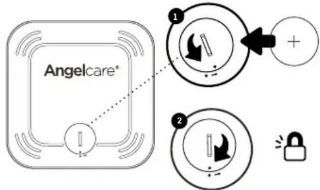 ANGELCARE AC327 - 2- INSTALLACION DE LA ALMOHADILLA CON SENSOR DE MOVIMIENTO - 1