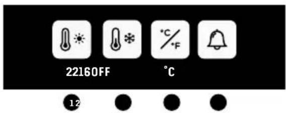 ANGELCARE AC327 - MENÜ DE CONFIGURACION DE TEMPERATURA - 2