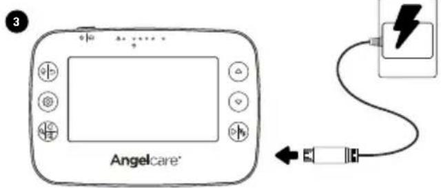 ANGELCARE AC327 - 1- INSTALLACION DE LA UNIDAD PARA PADRES - 3
