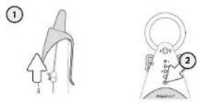 ANGELCARE AC605 - STEP 4 - TURNING ON YOUR MONITOR - 1